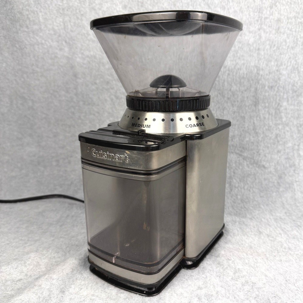 Cuisinart Coffee Grinder Unisex OS Silver Supreme Grind Burr Mill DBM-8